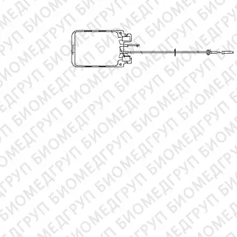 Контейнер полим. для крови и ее компонв стерил. однократо применения: КПК1500/4 однокамй с 4мя портами 500 мл с иглой полимерной одноканальной