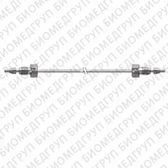 Капилляр из нержавеющей стали жесткий 0,12 x 60 мм S/S ps/ps