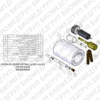 Стартовый набор, 5,0 мм, 230 мкл, большая вместимость Включает набор упаковочных инструментов, 5 роторов в сборе и 6 комплектов запасных прокладок и колпачков. Роторы высокой производительности имеют более тонкие стенки и ограниченную скорость вращения