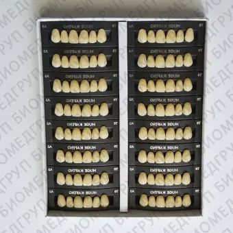 Зубы акриловые 3х слойные Kaifeng гарнитур 28 зубов HUGE DENTAL S5A2