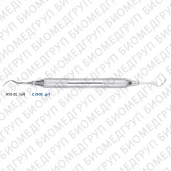 Скейлер парадонтологический, форма 204SD, ручка CLASSIC, 10 мм