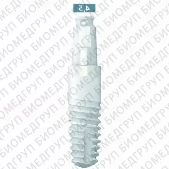 whiteSKY zirconium  цирконевый имплантат стоматологический однокомпонентный, SKY4512C, 4.5 мм, L 12 мм