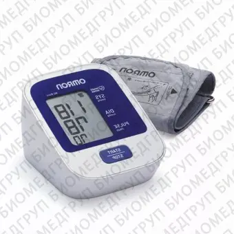 Измеритель артериального давления и частоты пульса автоматический OMRON M2 Basic с адаптером