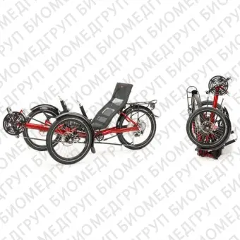 Лежачий трехколесный велосипед для взрослых Gekko fx 20