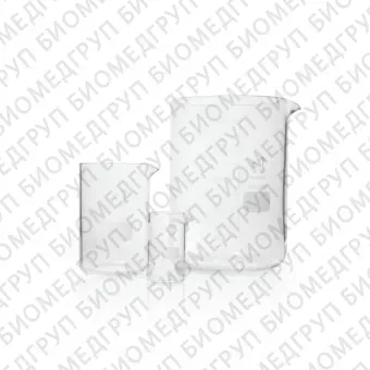 Стакан 2000 мл, стеклянный, с носиком, с градуировкой, 195х135 мм, 10 шт./уп., Duran DWK, 211316308