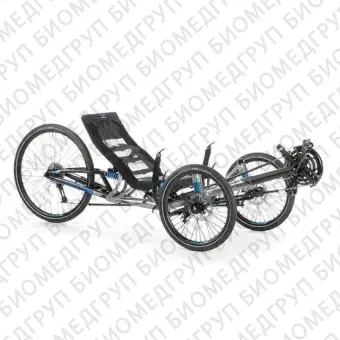 Лежачий трехколесный велосипед для взрослых Scorpion fs 26
