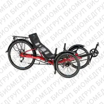 Лежачий трехколесный велосипед для взрослых Gekko fx 26