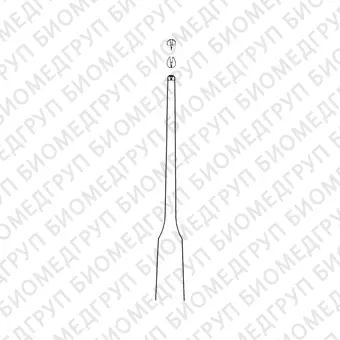 BD662R  пинцет хирургический по Gerald, зубчики 1х2, длина 175 мм