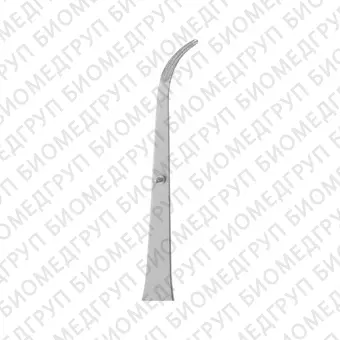 DX081R  пинцет стоматологический, хирургический, серия Ergoperio, изогнутый, длина 180 мм