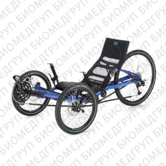 Лежачий трехколесный велосипед для взрослых Gekko fx 26