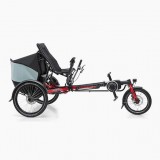 Лежачий трехколесный велосипед для взрослых LEPUS