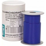 Восковая проволока (S-U-WAX-WIRE) 250г. Schuler-Dental (3,0 мм Твердая 62730029 Синий)