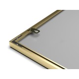 Алюминиевая рамка золото 200х200