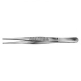 BD535R - пинцет хирургический, средний, зубчики 1х2, длина 130 мм