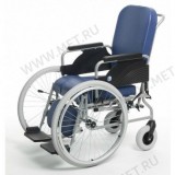 Кресло-коляска с санитарным оснащением повышенной грузоподъемности