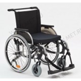 Кресло-коляска для полных, с шириной сиденья 55,5 cм и грузоподъёмностью до 165 кг